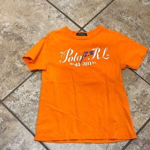 Polo by Ralph Lauren Kids Orange T-Shirt sz 6
